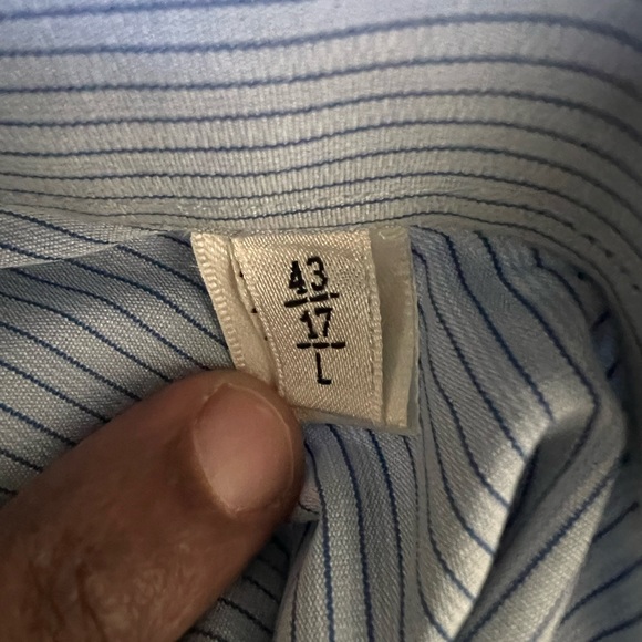 Arman Collezioni Men’s long Sleeve Button Dress Shirt Size Large - Picture 4 of 4